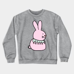 Pink Bunny Crewneck Sweatshirt